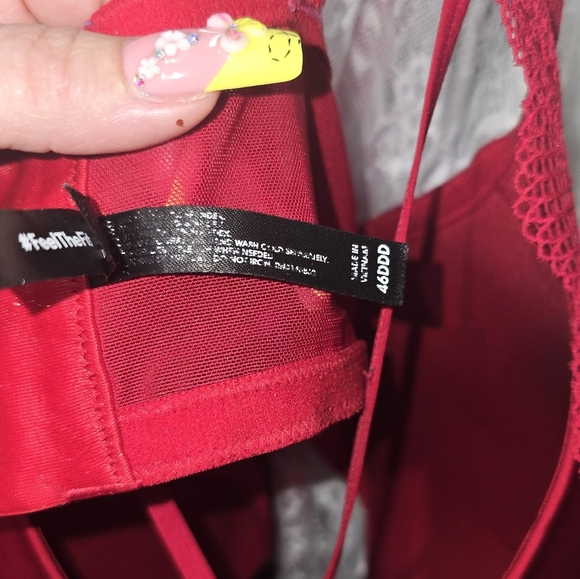 🍁🍂Like new Torrid 46ddd XO Plunge Push-Up Bra - Picture 3 of 5